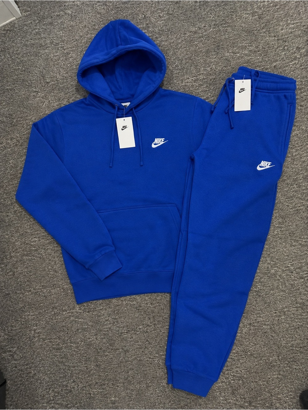 Nike Kids Blue Hoodie & Jogger Set